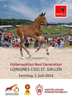Fohlenauktion Next Generation St. Gallen 2024
