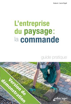 L'entreprise du paysage : la commande
