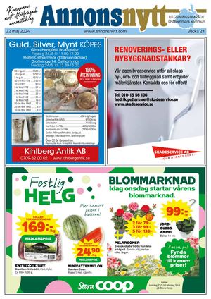 Annonsnytt V21 2024