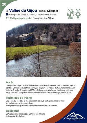 Circuits pêche en Monts & Lacs en Haut-Languedoc