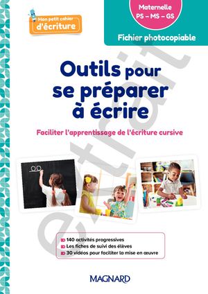 Extrait Outils pour se préparer à écrire PS-MS-GS