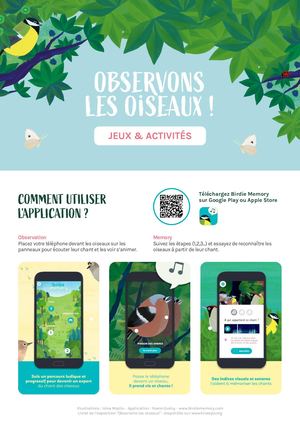 Livret pour le public - Observons les oiseaux