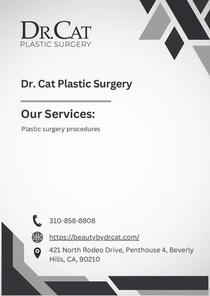 Dr Cat Plastic Surgery