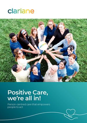 Clariane Guide Positive Care En