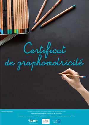 Plaquette Graphomotricite - 2024