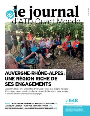 Le Journal d'ATD Quart Monde de juin 2024