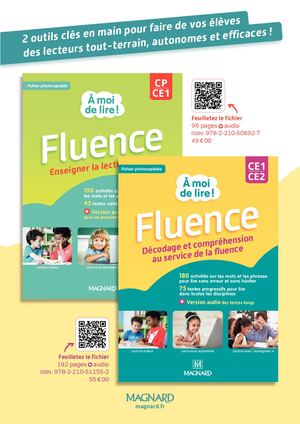 Plaquette Fluence CP-CE1 et CE1-CE2