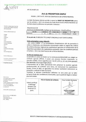 AP 30 24 0071 01 - Appel Candidature à Diffuser
