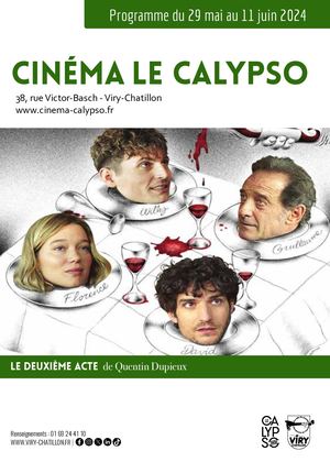 Programme du Calypso du 29 mai au 11 juin 2024
