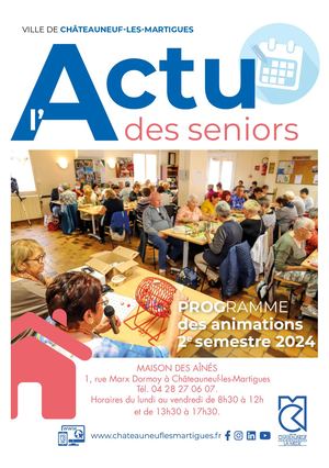 Actu Seniors juillet à décembre 2024