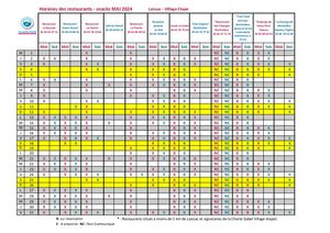 Restaurants Laissac Village Etape MAI 2024