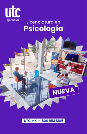 Plan De Estudios Ejecutiva Psicología