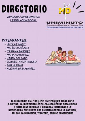 DIRECTORIO ZIPAQUIRÁ