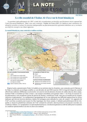 LA NOTE DU CESA N°558