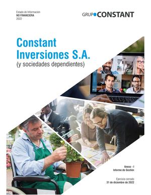 Informe EINF Grupo Constant 2022