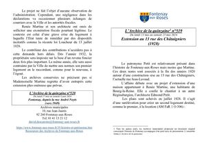 AMFAR A15 519 Extension au 13 rue des Châtaigniers (1930)