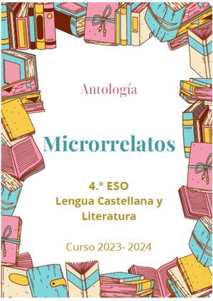 Microrrelatos 4 º Eso