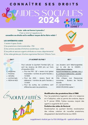 Livret Action Sociale 2024