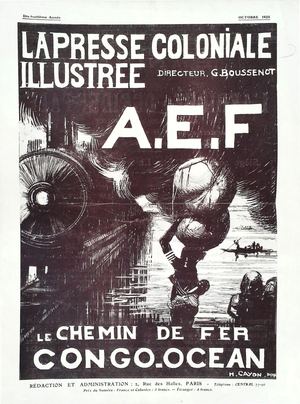 A. E. F. Le Chemin De Fer Congo-Océan, 1925