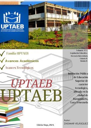 Revista Uptaeb