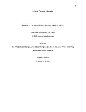 Informe Proyecto Integrador 01d67 Emerson Caicedo Marialis Vargas Andrés Garzón