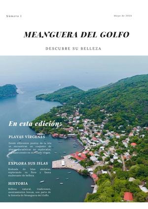 Revista Sobre Turismo Meanguera Del Golfo