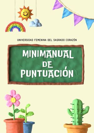 Minimanual De Puntuación