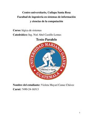 Entrega Final Texto paralelo Lógica de sistemas