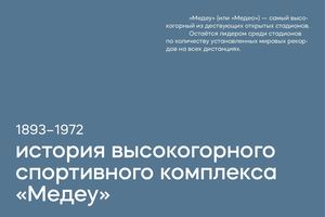 история высокогорного спортивного комплекса «Медеу»