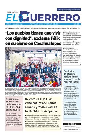 Lunes 27 de Mayo del 2024