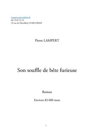 Son Souffle De Bête Furieuse