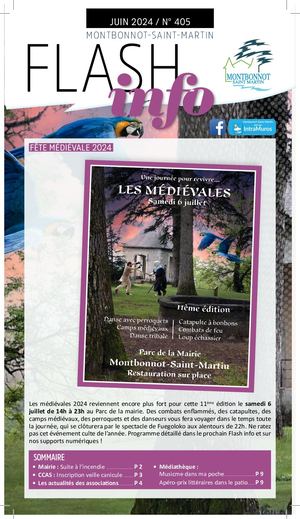 Flash info n°405 juin 2024