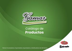 Catalogo Gamar