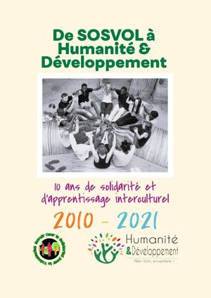 Rapport d'activités 10 Ans_Humanite & Développement Compressed