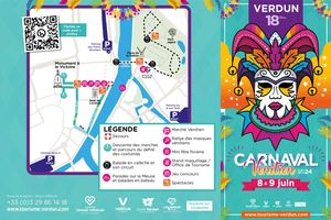 Programme du Carnaval Vénitien - 8 et 9 JUIN 2024 à Verdun