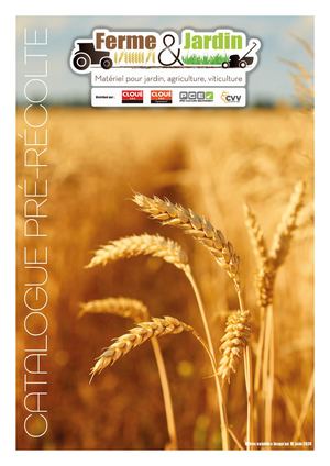 Catalogue Ferme & Jardin 2024 Pré récolte