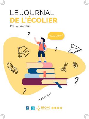 Journal De L'écolier 2024 2025