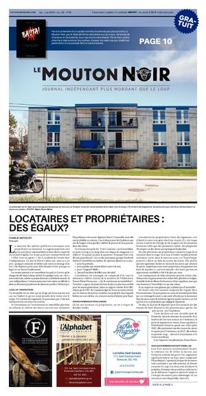 Mouton Noir 29 05 Mai Juin 2024