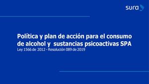 Politica Y Plan De Accion Adicciones Para Correos