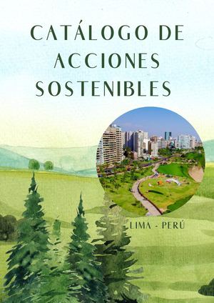 Catálogo de acciones sostenibles