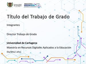 Nuevas Diapositivas Sustentación Trabajo De Grado