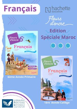 Fleurs D'encre : édition spéciale Maroc