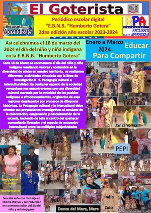 Periódico 2da Edición E B N B Humberto Gotera