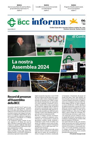 La Bcc Informa Giugno 2024