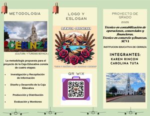 Folleto Tríptico Turismo En La Ciudad De México Simple Verde