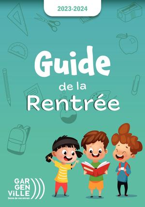Guide de la rentrée 2023-2024