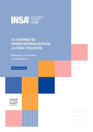 Contrat de professionnalisation - Étudiants