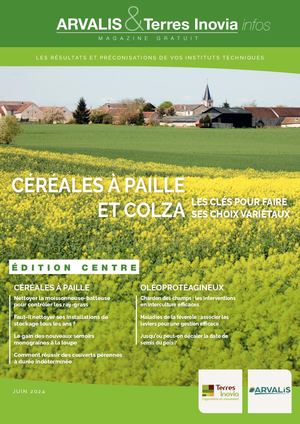Arvalis & Terres Inovia Centre Juin 2024