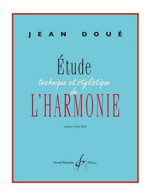 Jean Doué - étude Technique Et Stylistique de l'harmonie