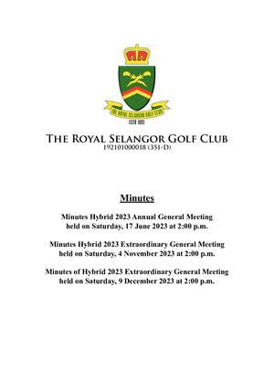 06 RSGC Hybrid 2023 AGM EGM Minutes